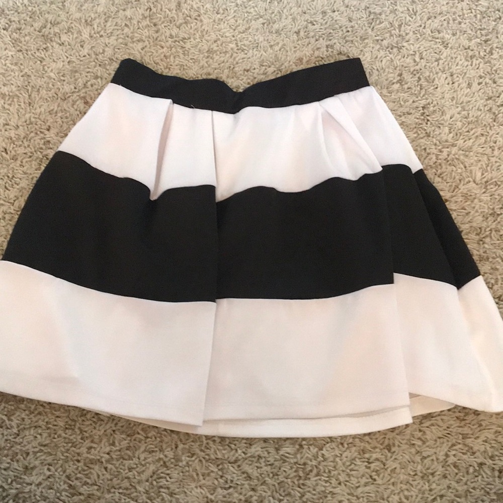 Black and White Skirt